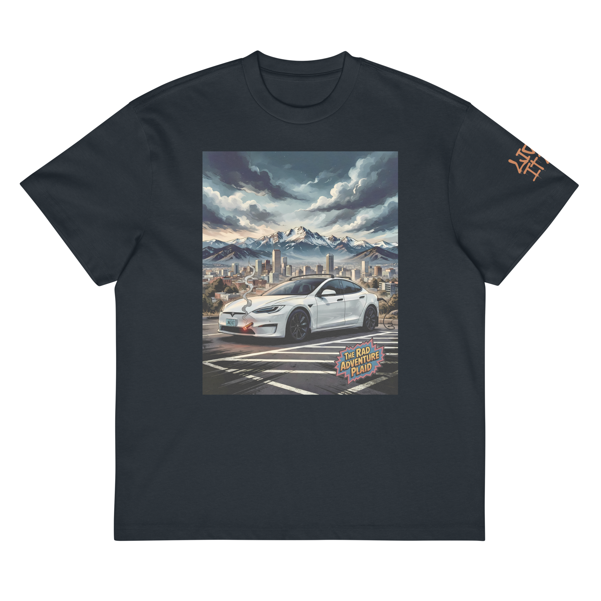 Rad Adventure Plaid Box Tee - "The Colorado Cigar"