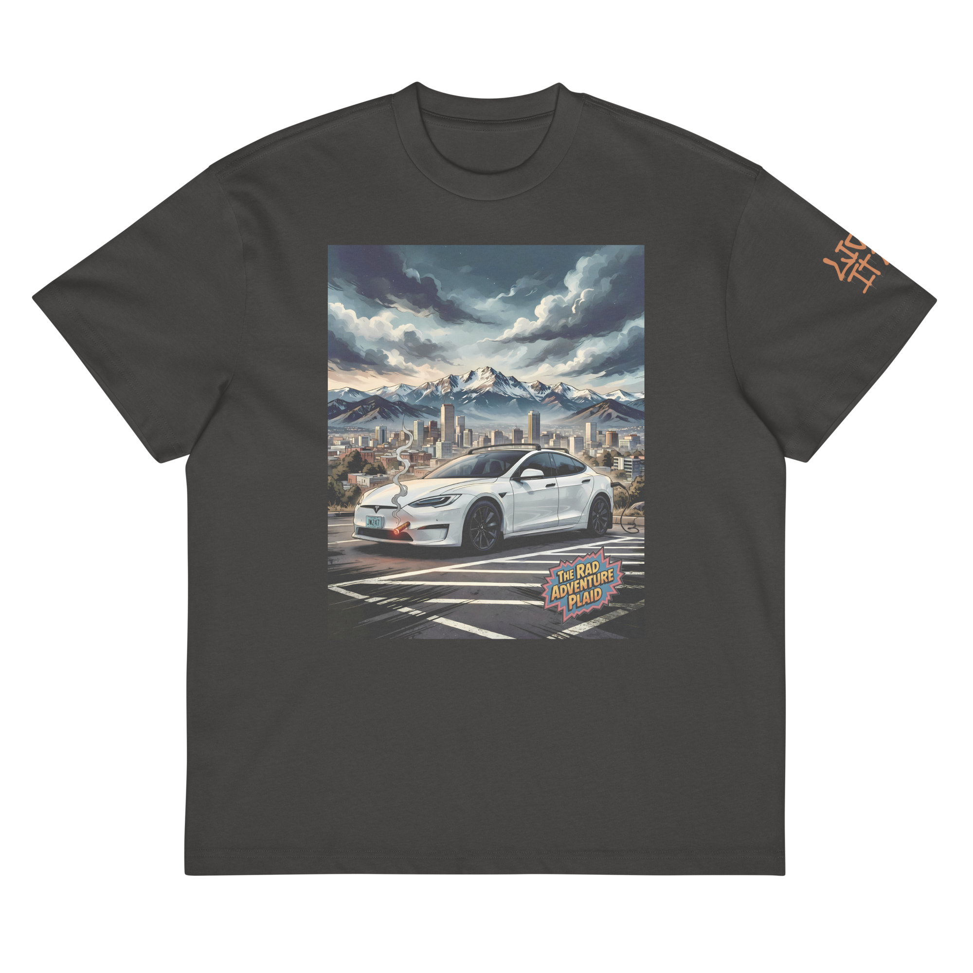 Rad Adventure Plaid Box Tee - "The Colorado Cigar"