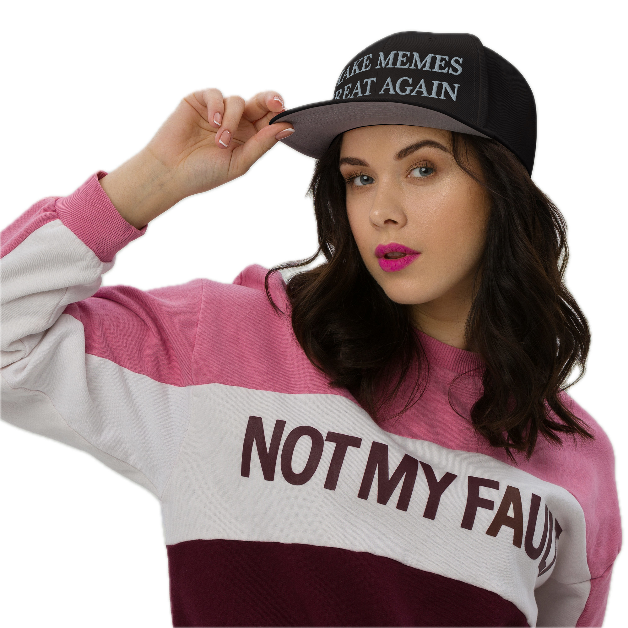 Make Memes Great Again - Premium Snapback Hat