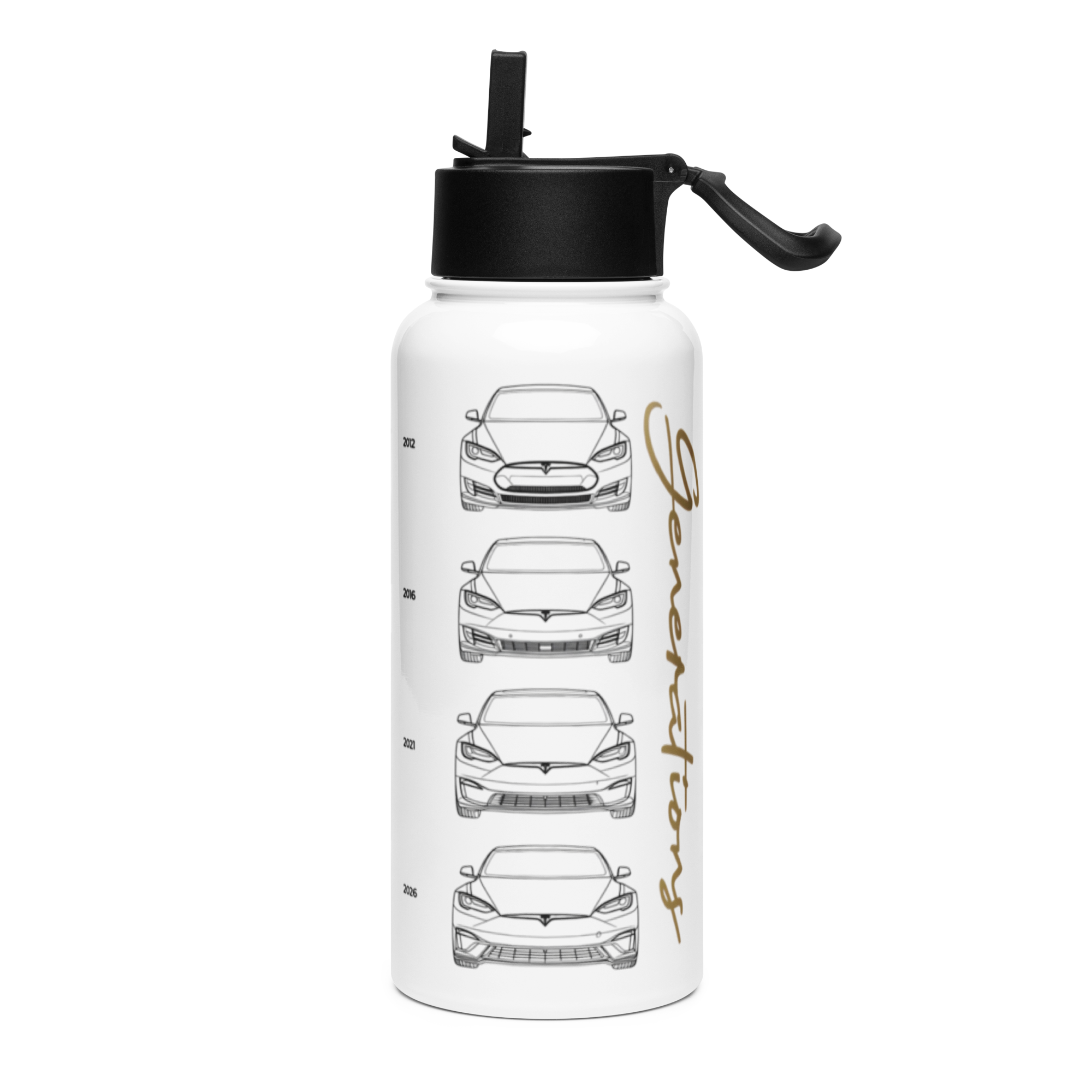 Generations of Design Signature - Stainless Steel Water Bottle
