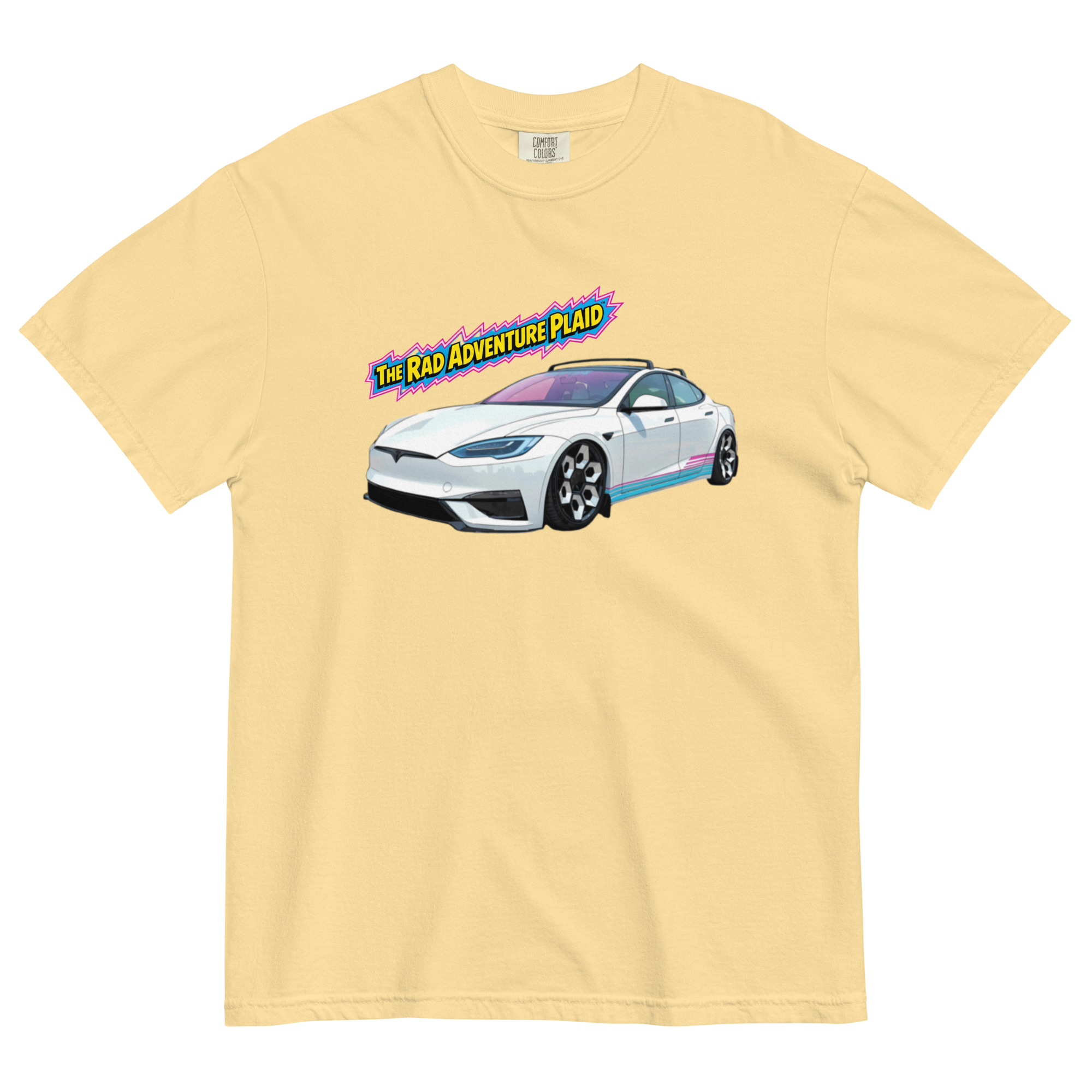 The Rad Adventure Plaid Heavyweight Vintage Tee